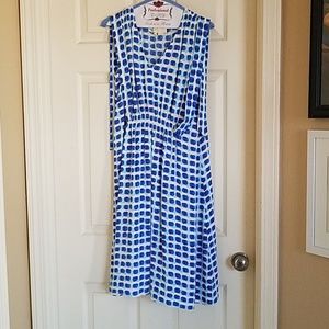Kate Spade Island stamp dress